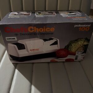 Chef's Choice Professional 100 Diamond Hone Sharpener- Special Chrome Edition